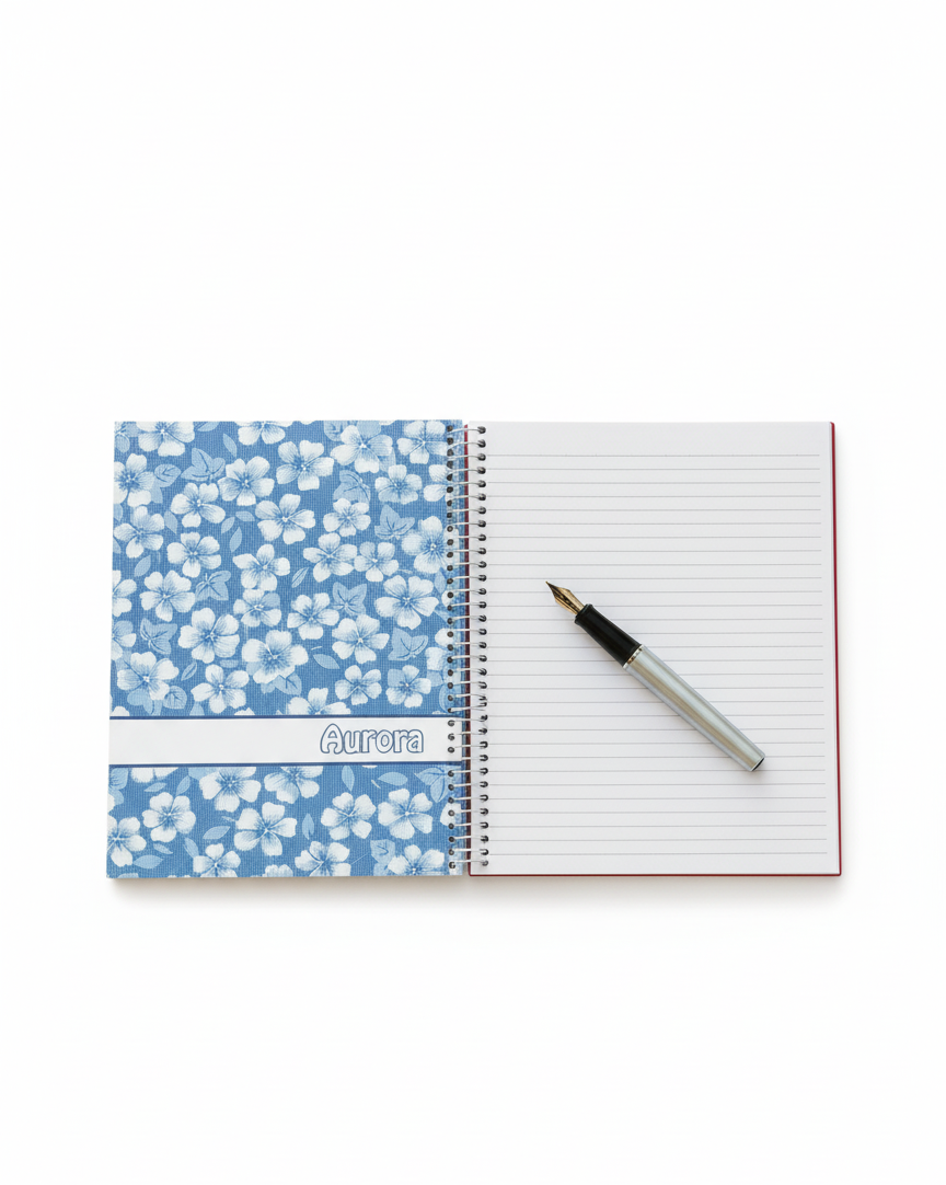 cuaderno flores a5 cuaderno flores a5